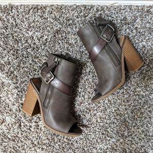 DV by Dolce Vita Ankle Open Toe Booties